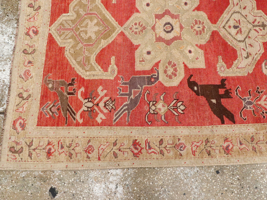 Antique Caucasian Karabagh Runner, No.13126 - Gss