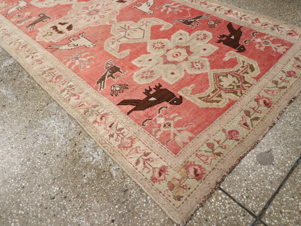 Antique Caucasian Karabagh Runner, No.13126 - Gss