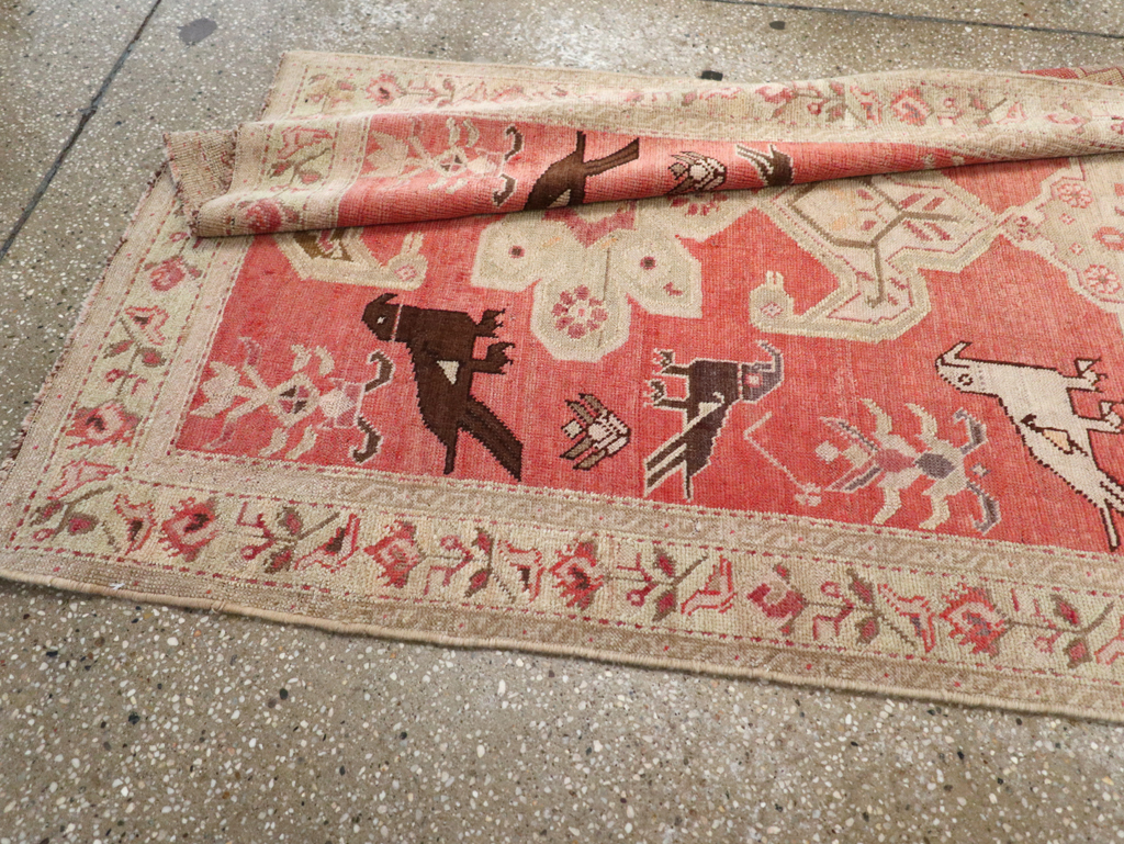 Antique Caucasian Karabagh Runner, No.13126 - Gss