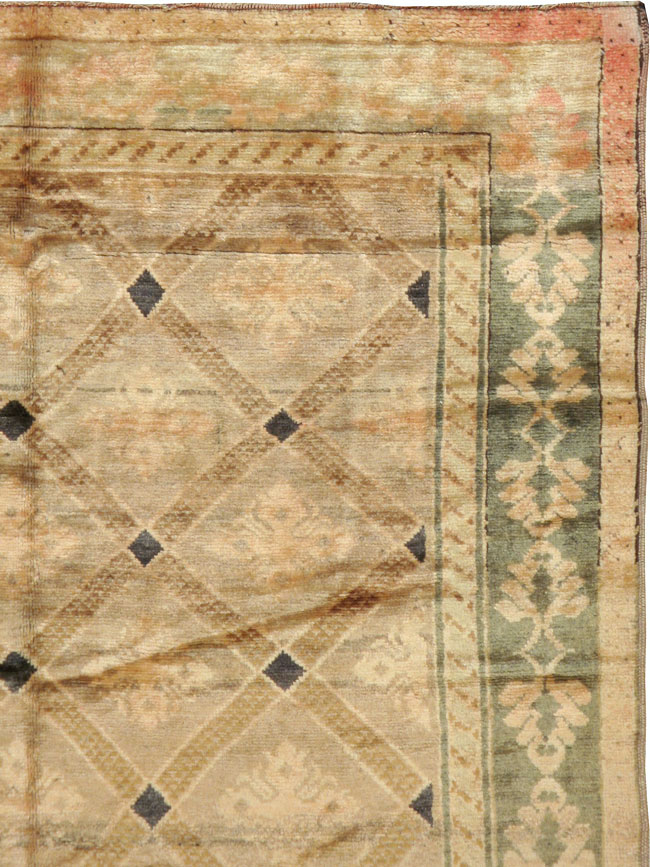Antique Caucasian Karabagh Runner, No.13137 - Gss
