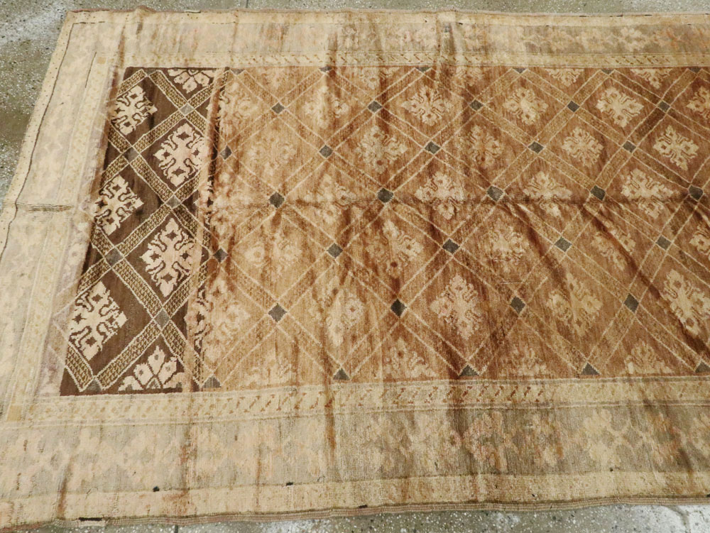 Antique Caucasian Karabagh Runner, No.13137 - Gss