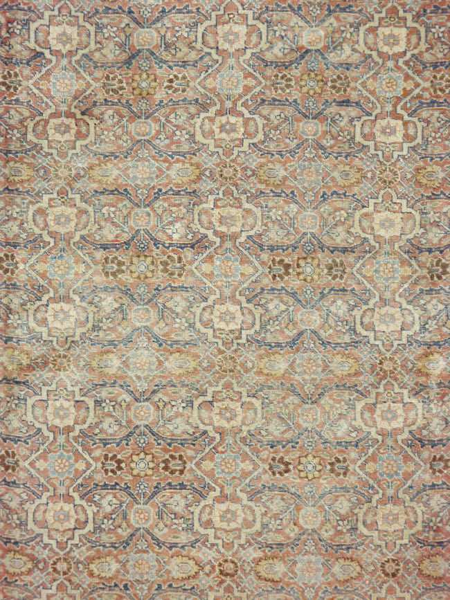 Antique Persian Tabriz  Square Carpet, No.13151 - Gss
