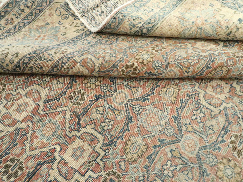 Antique Persian Tabriz  Square Carpet, No.13151 - Gss