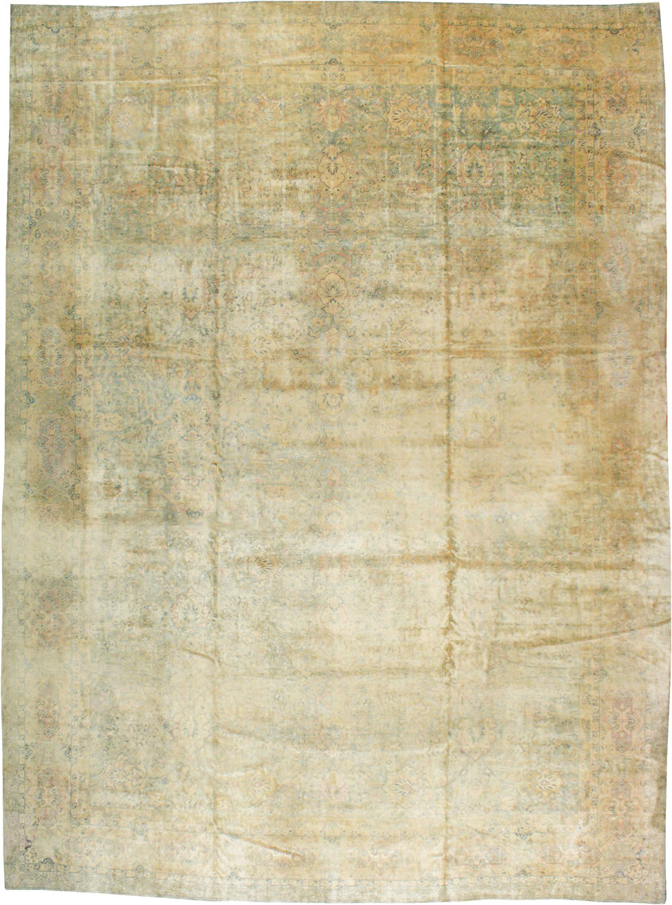 Antique Indian Oversize Lahore Carpet, No.13152 - Gss