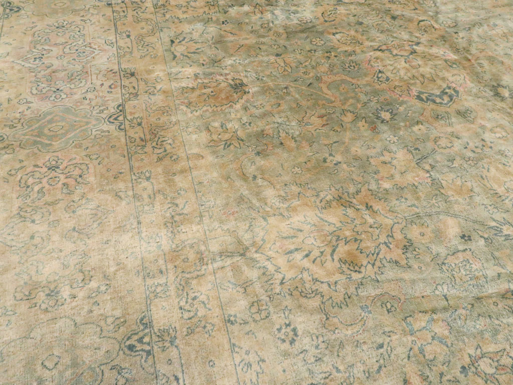 Antique Indian Oversize Lahore Carpet, No.13152 - Gss