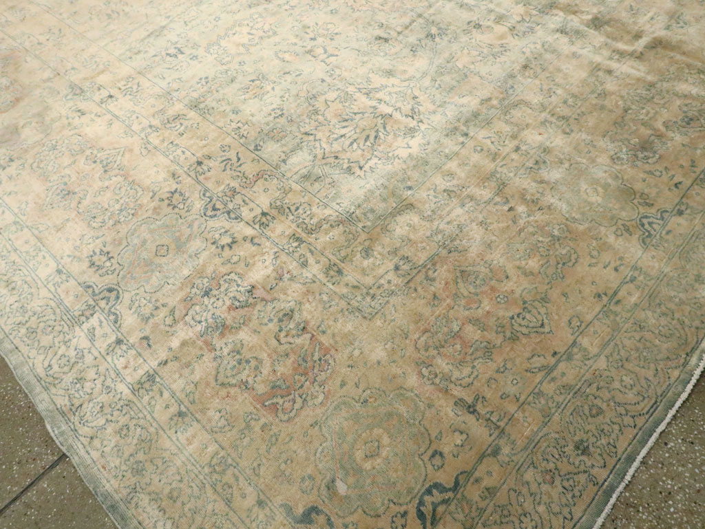 Antique Indian Oversize Lahore Carpet, No.13152 - Gss