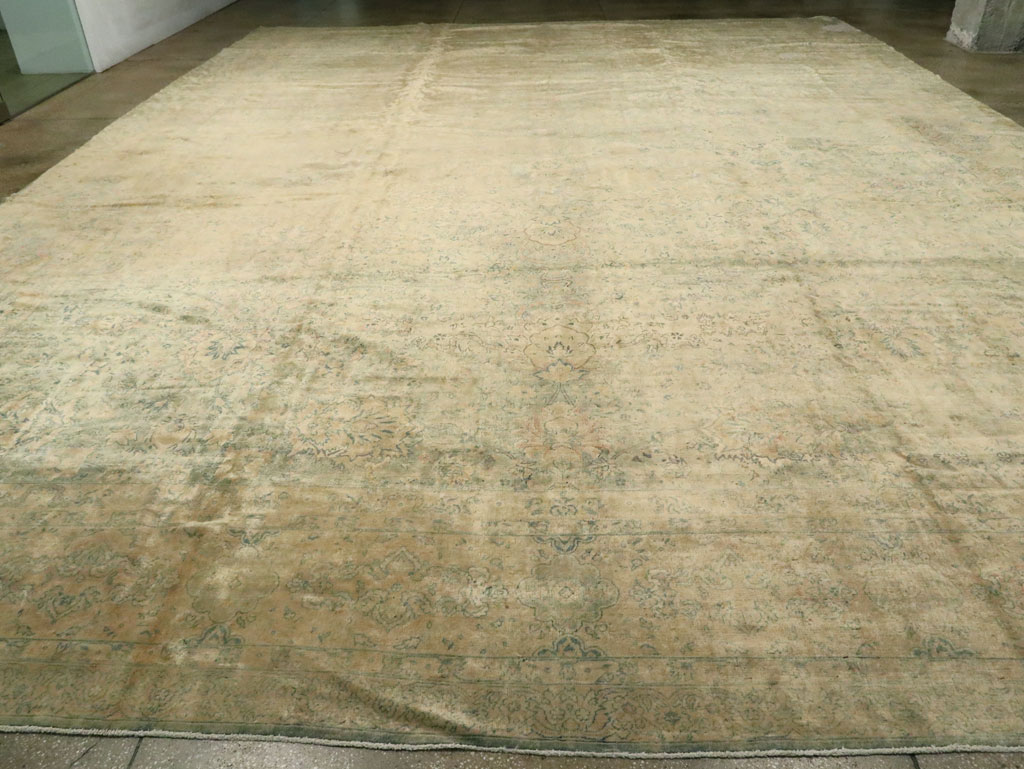 Antique Indian Oversize Lahore Carpet, No.13152 - Gss