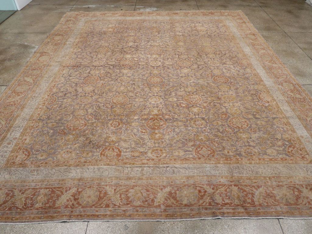 Antique Turkish Sivas Large Room Size Carpet, No.13160 - Gss