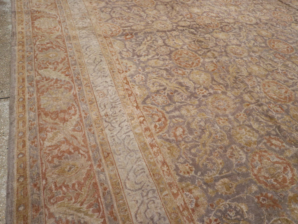Antique Turkish Sivas Large Room Size Carpet, No.13160 - Gss