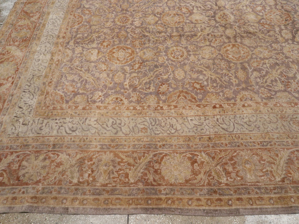 Antique Turkish Sivas Large Room Size Carpet, No.13160 - Gss