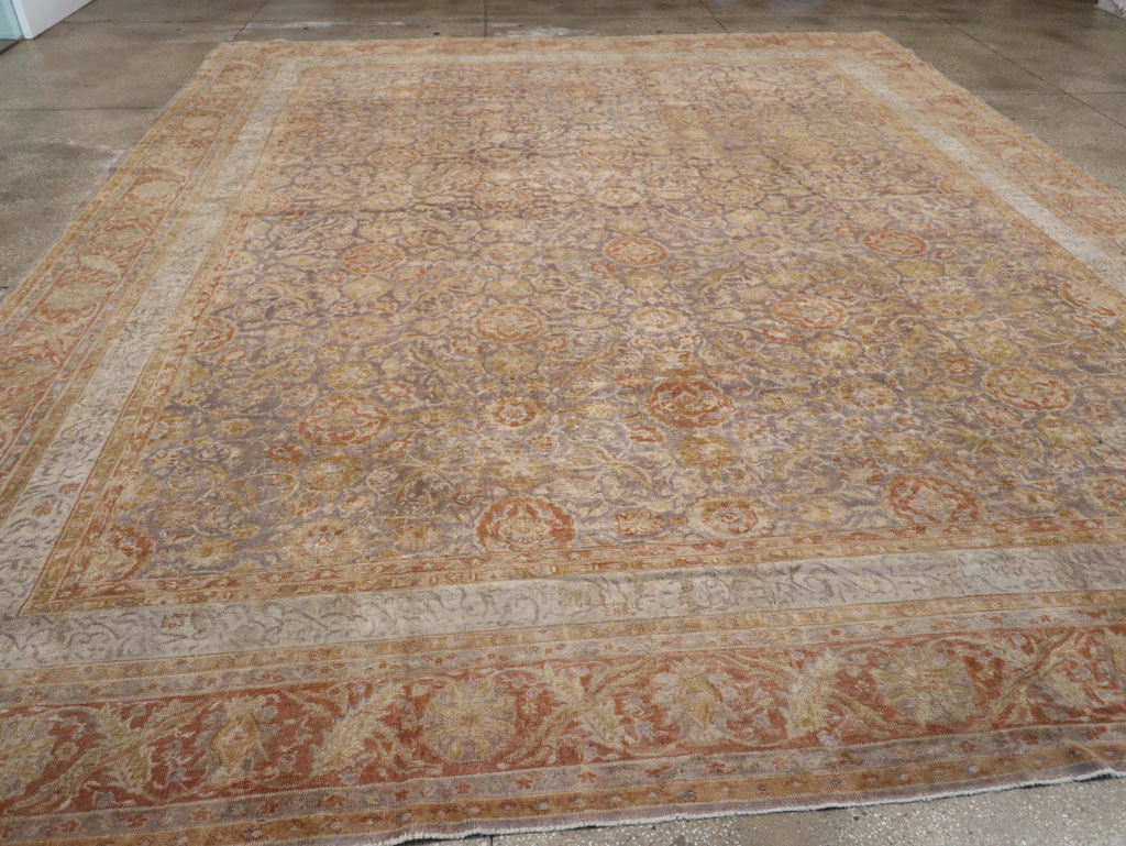 Antique Turkish Sivas Large Room Size Carpet, No.13160 - Gss