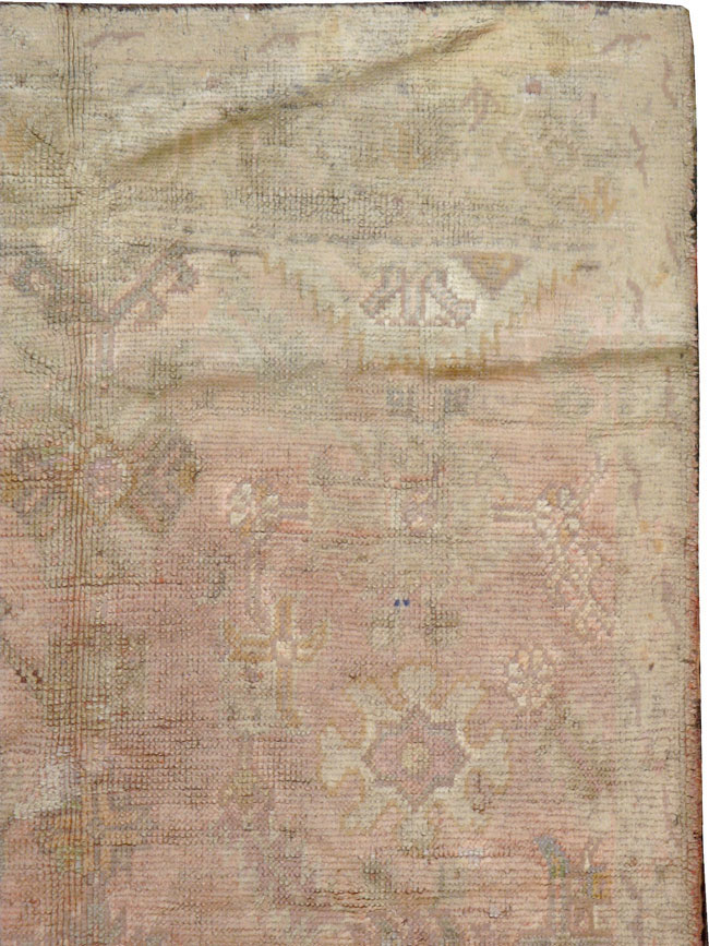 Antique Turkish Oushak Rug, No.13164 - Gss