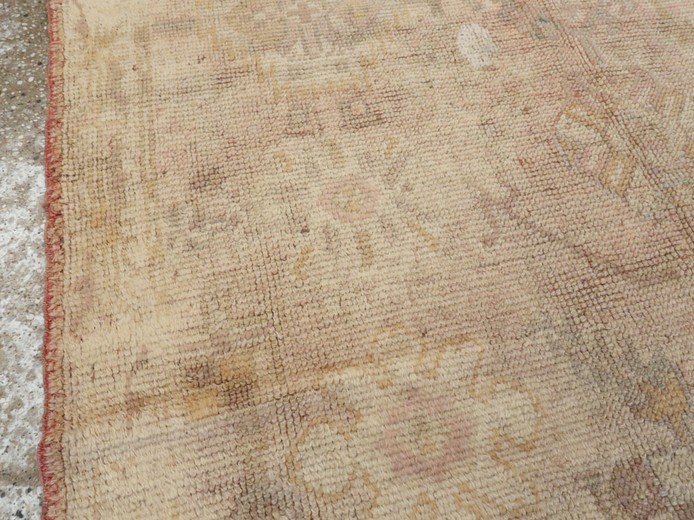 Antique Turkish Oushak Rug, No.13164 - Gss