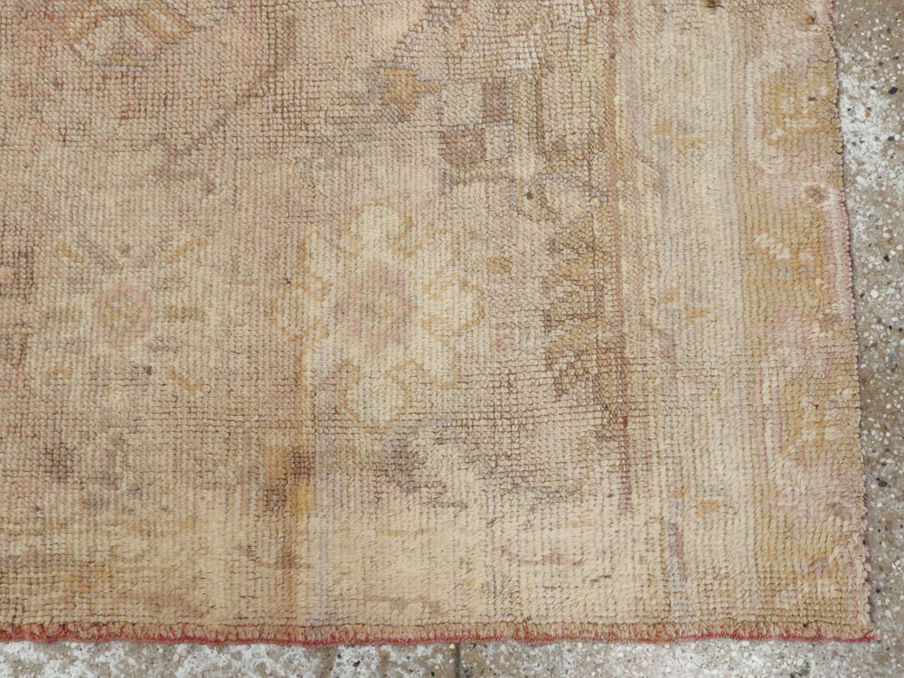 Antique Turkish Oushak Rug, No.13164 - Gss