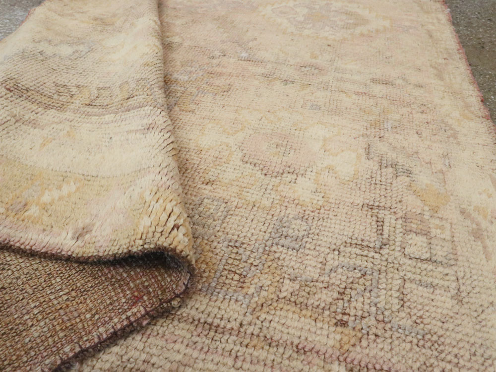 Antique Turkish Oushak Rug, No.13164 - Gss