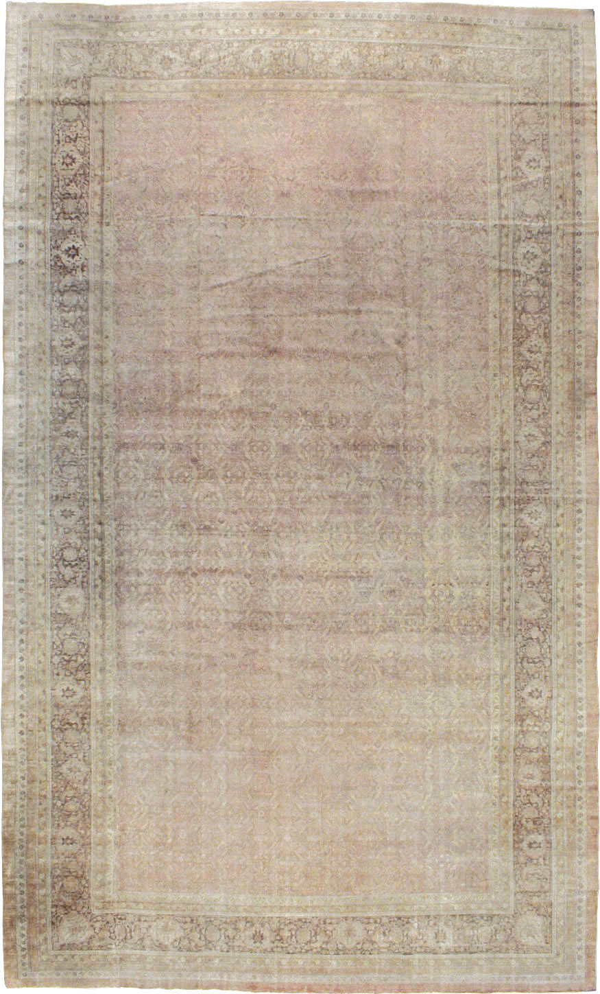 Vintage Indian Lahore Carpet, No.13213 - Gss