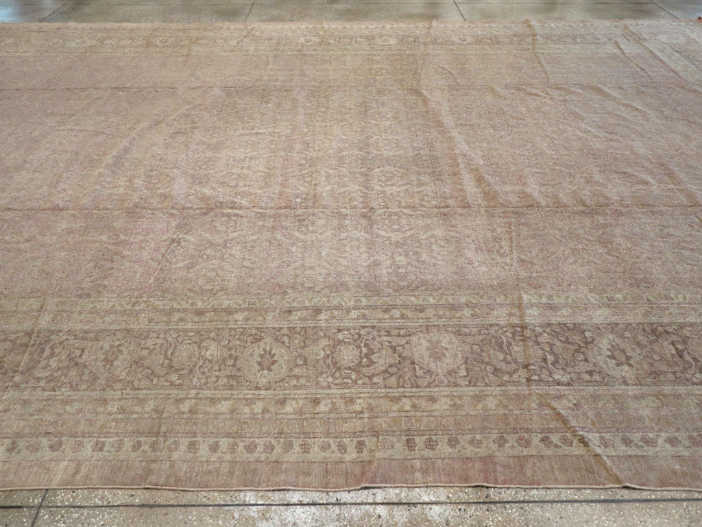 Vintage Indian Lahore Carpet, No.13213 - Gss