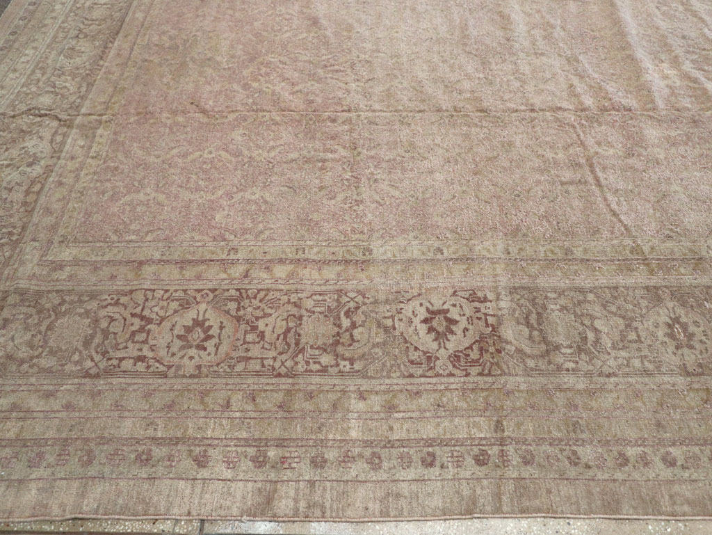 Vintage Indian Lahore Carpet, No.13213 - Gss