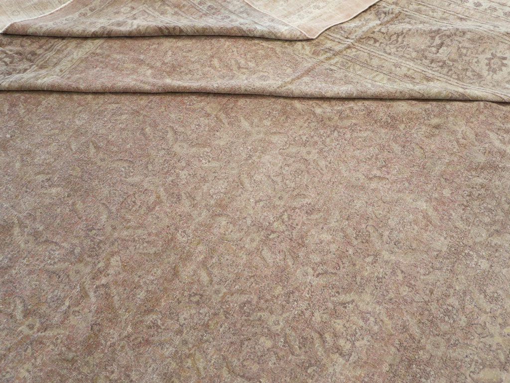 Vintage Indian Lahore Carpet, No.13213 - Gss