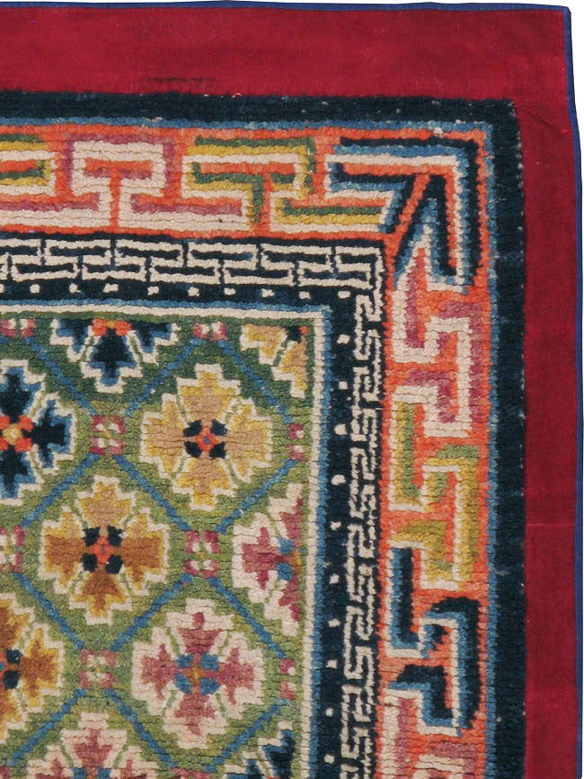 Vintage Tibetan Rug, No.13218 - Gss