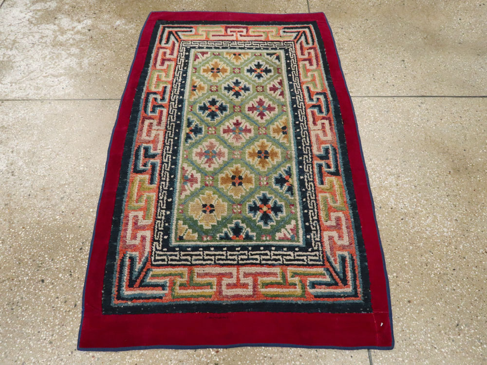 Vintage Tibetan Rug, No.13218 - Gss