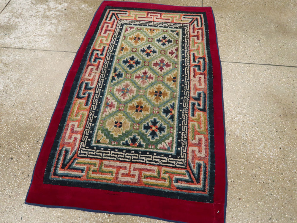 Vintage Tibetan Rug, No.13218 - Gss