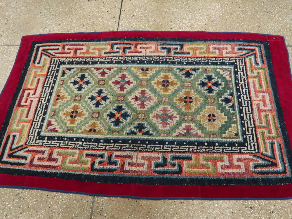 Vintage Tibetan Rug, No.13218 - Gss
