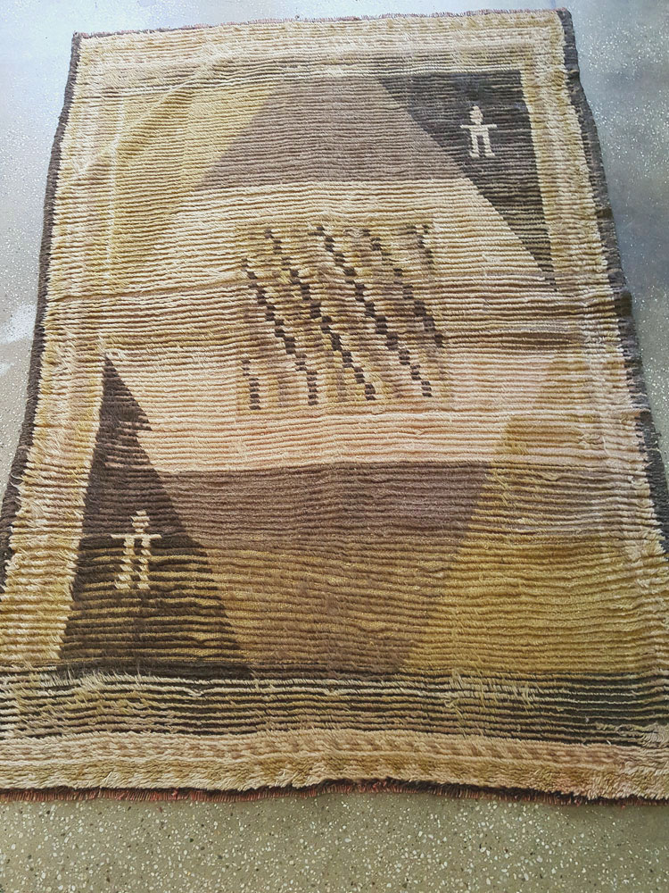 Vintage Turkish Konya Rug, No.13221 - Gss