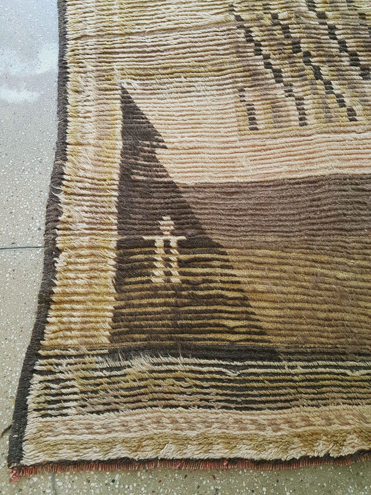 Vintage Turkish Konya Rug, No.13221 - Gss