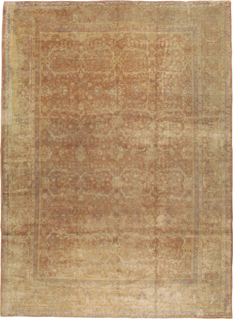 Antique Persian Tabriz Carpet, No.13222 - Gss