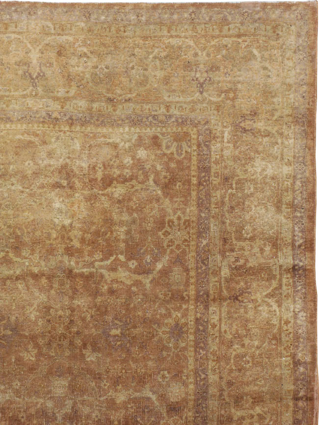 Antique Persian Tabriz Carpet, No.13222 - Gss