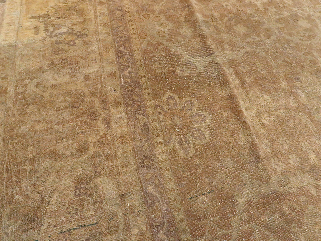 Antique Persian Tabriz Carpet, No.13222 - Gss