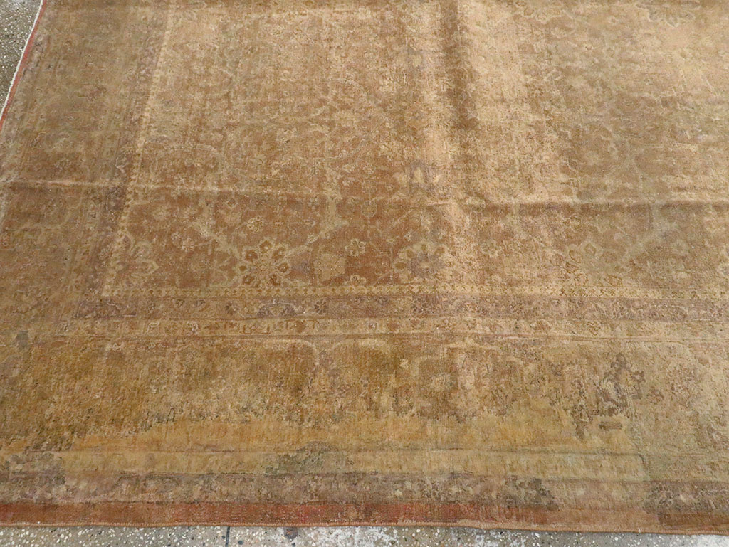 Antique Persian Tabriz Carpet, No.13222 - Gss