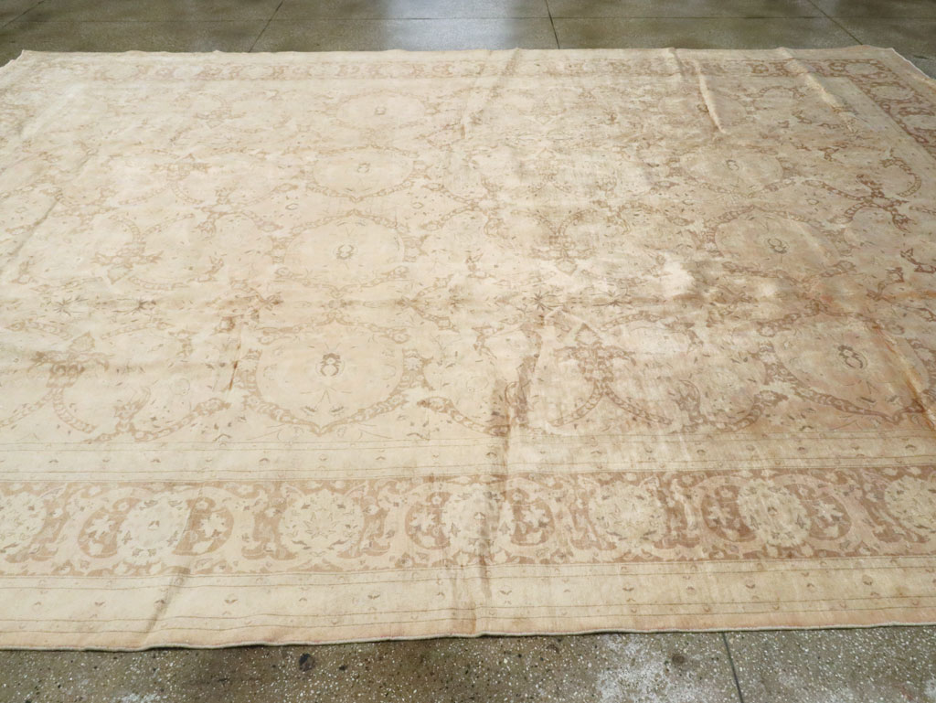 Antique Persian Tabriz Carpet, No.13266 - Gss