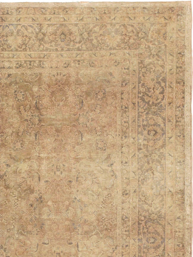 Antique Persian Tabriz Carpet, No.13267 - Gss