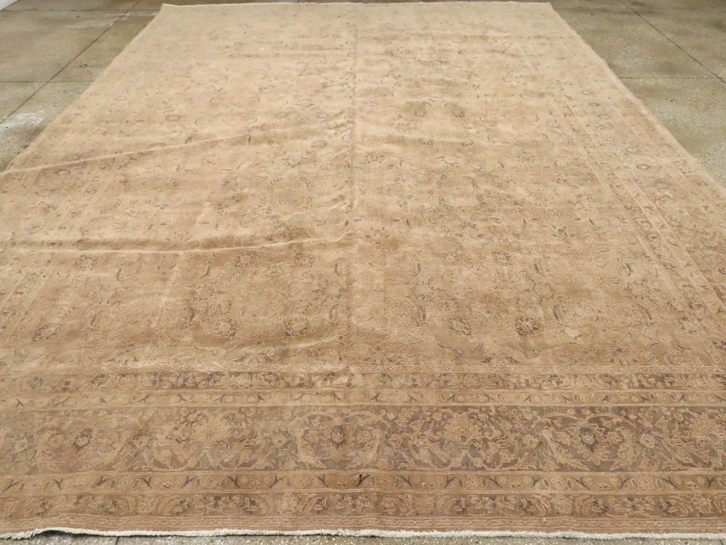 Antique Persian Tabriz Carpet, No.13267 - Gss