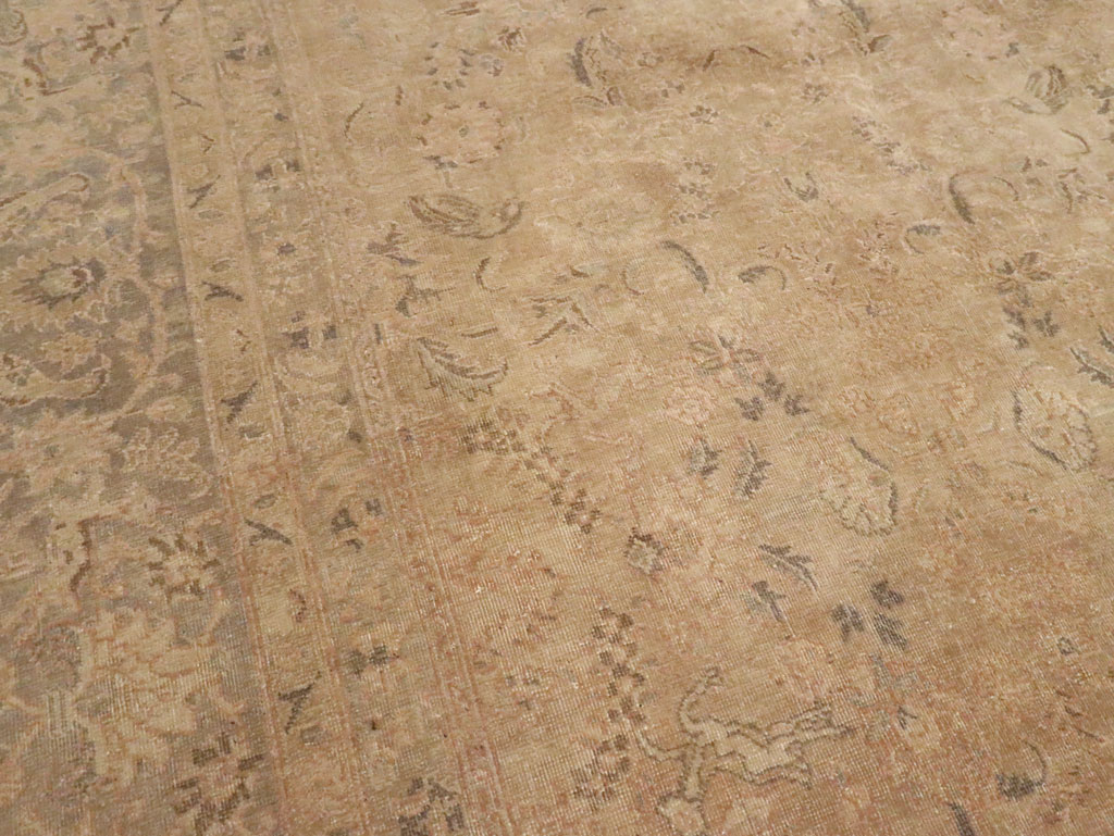 Antique Persian Tabriz Carpet, No.13267 - Gss