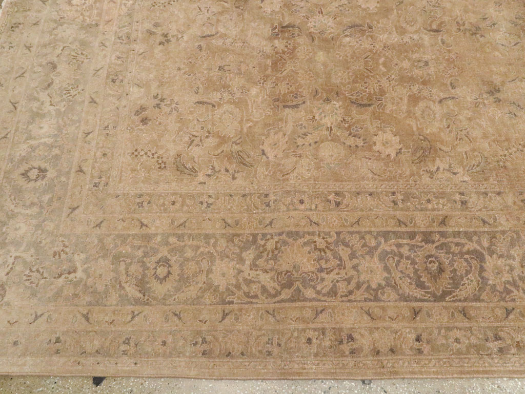 Antique Persian Tabriz Carpet, No.13267 - Gss
