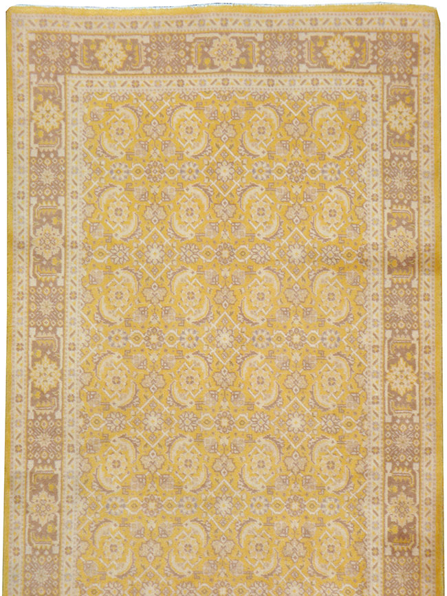 Vintage Persian Tabriz Long Runner, No.13269 - Gss