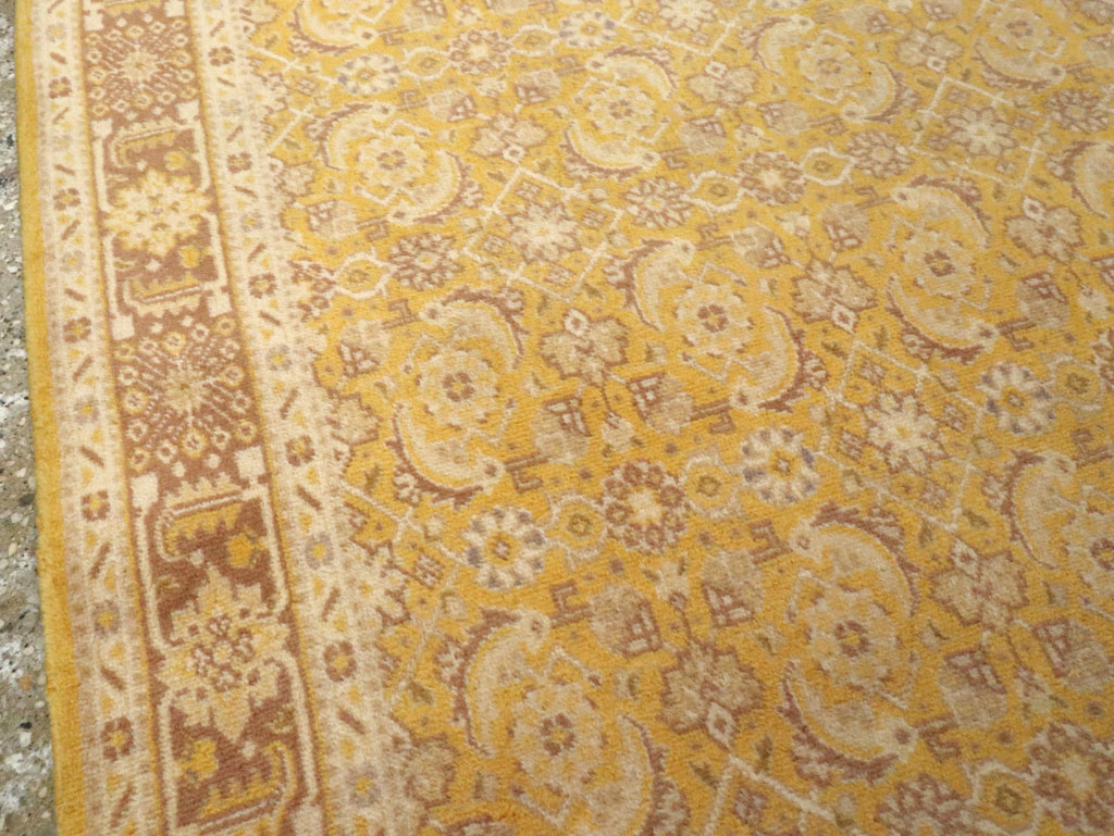 Vintage Persian Tabriz Long Runner, No.13269 - Gss