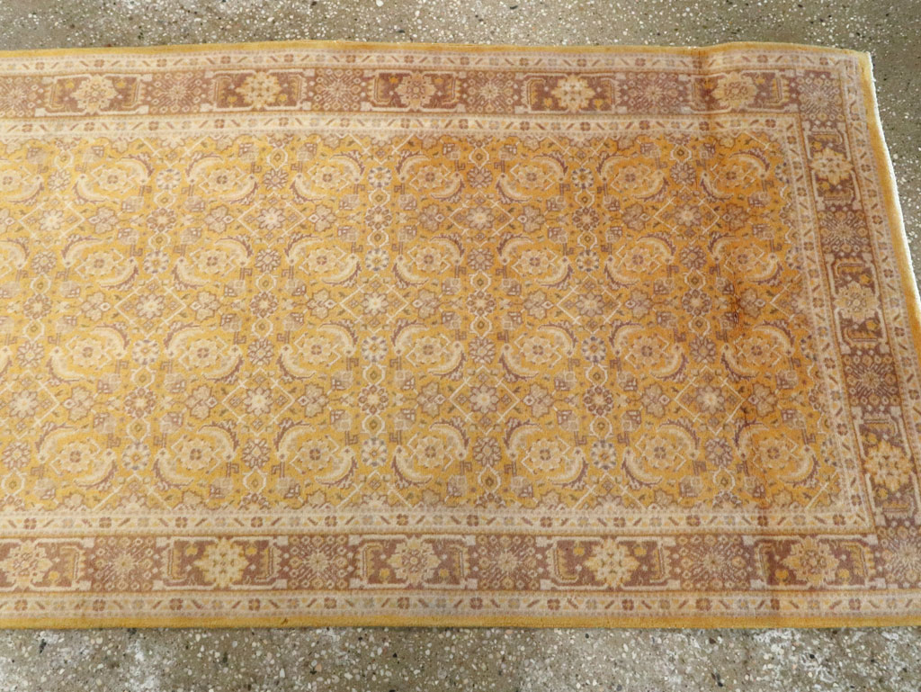 Vintage Persian Tabriz Long Runner, No.13269 - Gss