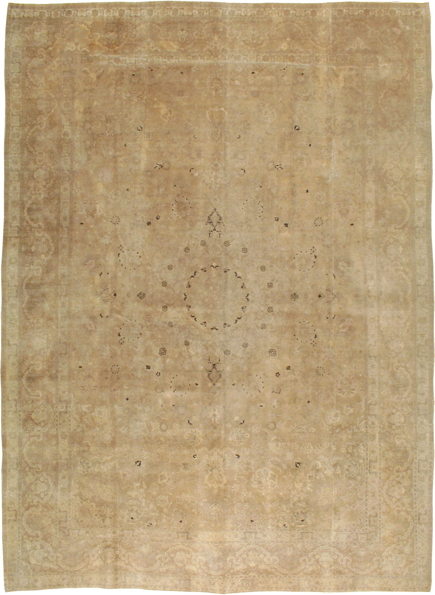 Antique Persian Tabriz Carpet, No.13287 - Gss