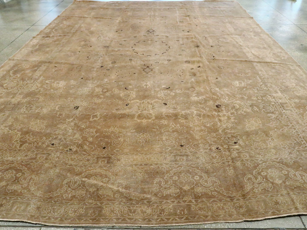Antique Persian Tabriz Carpet, No.13287 - Gss