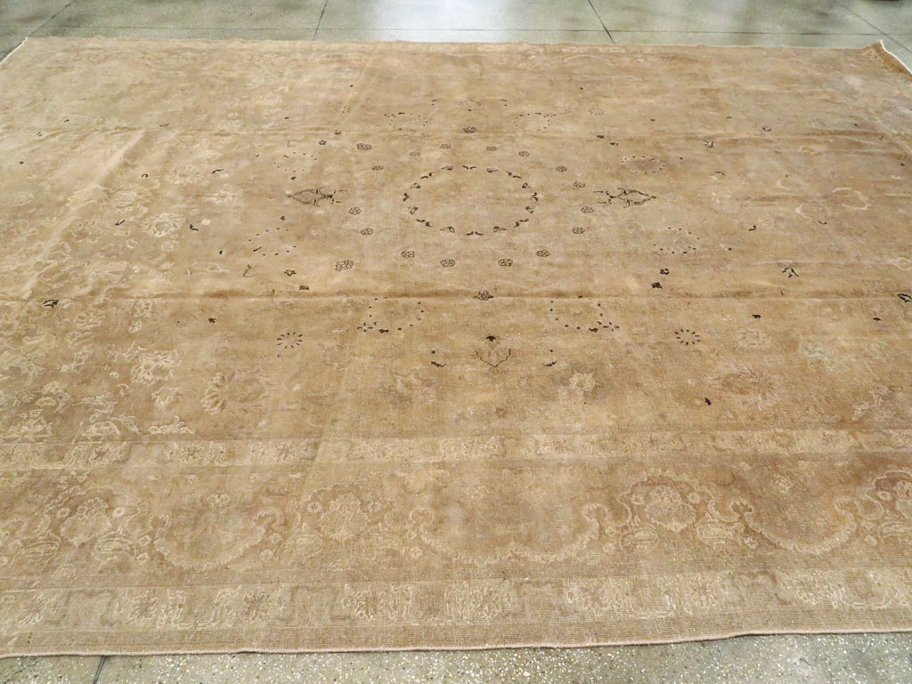 Antique Persian Tabriz Carpet, No.13287 - Gss