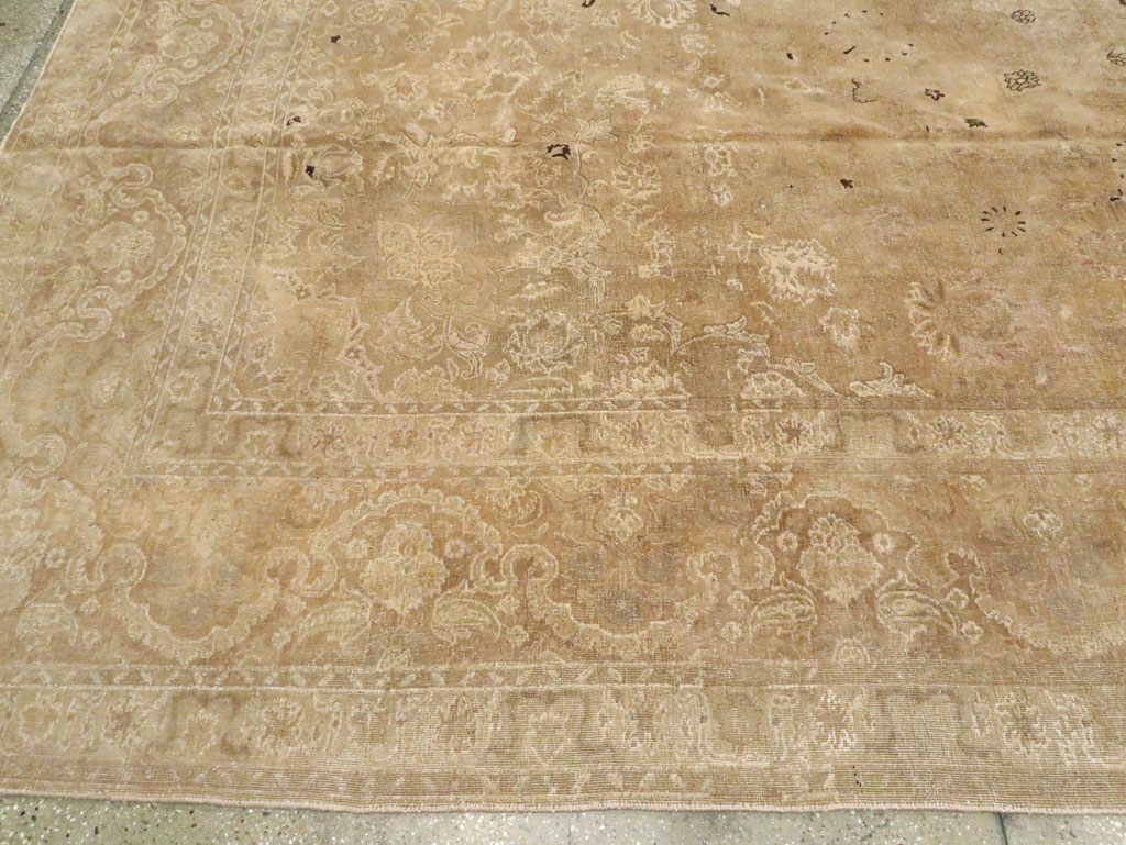 Antique Persian Tabriz Carpet, No.13287 - Gss