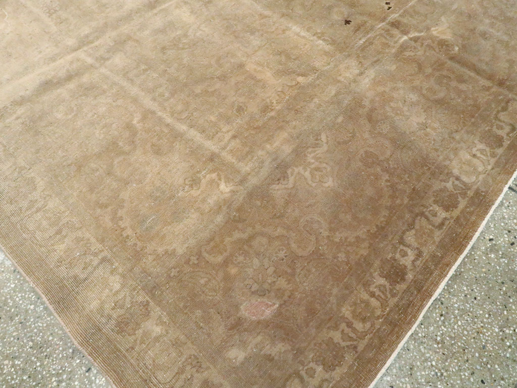 Antique Persian Tabriz Carpet, No.13287 - Gss