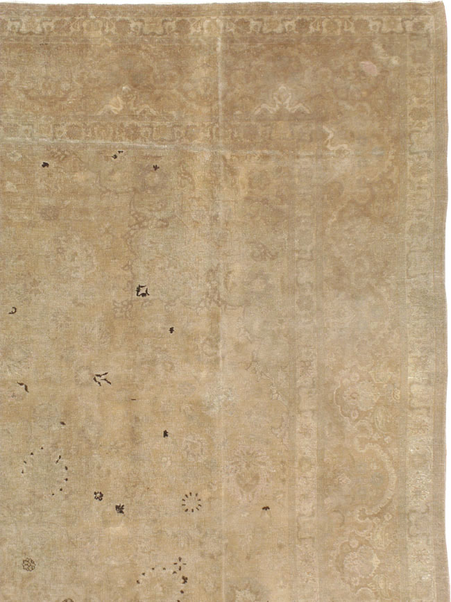 Antique Persian Tabriz Carpet, No.13287 - Gss