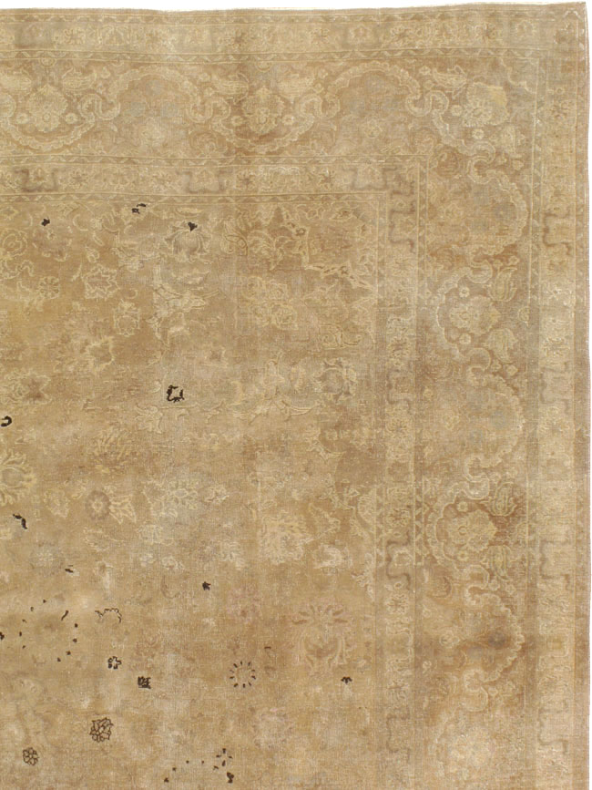 Antique Persian Tabriz Carpet, No.13287 - Gss