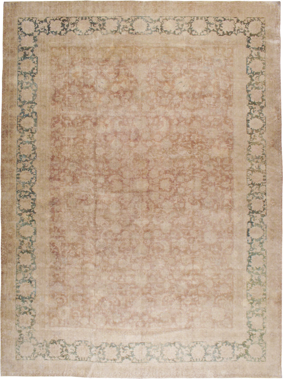 Antique Persian Tabriz Carpet, No.13296 - Gss