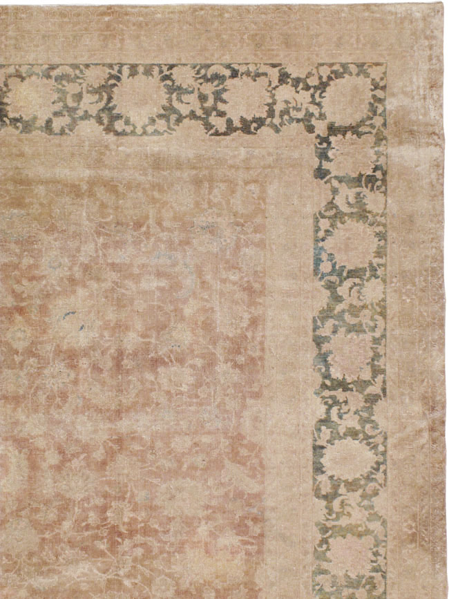 Antique Persian Tabriz Carpet, No.13296 - Gss
